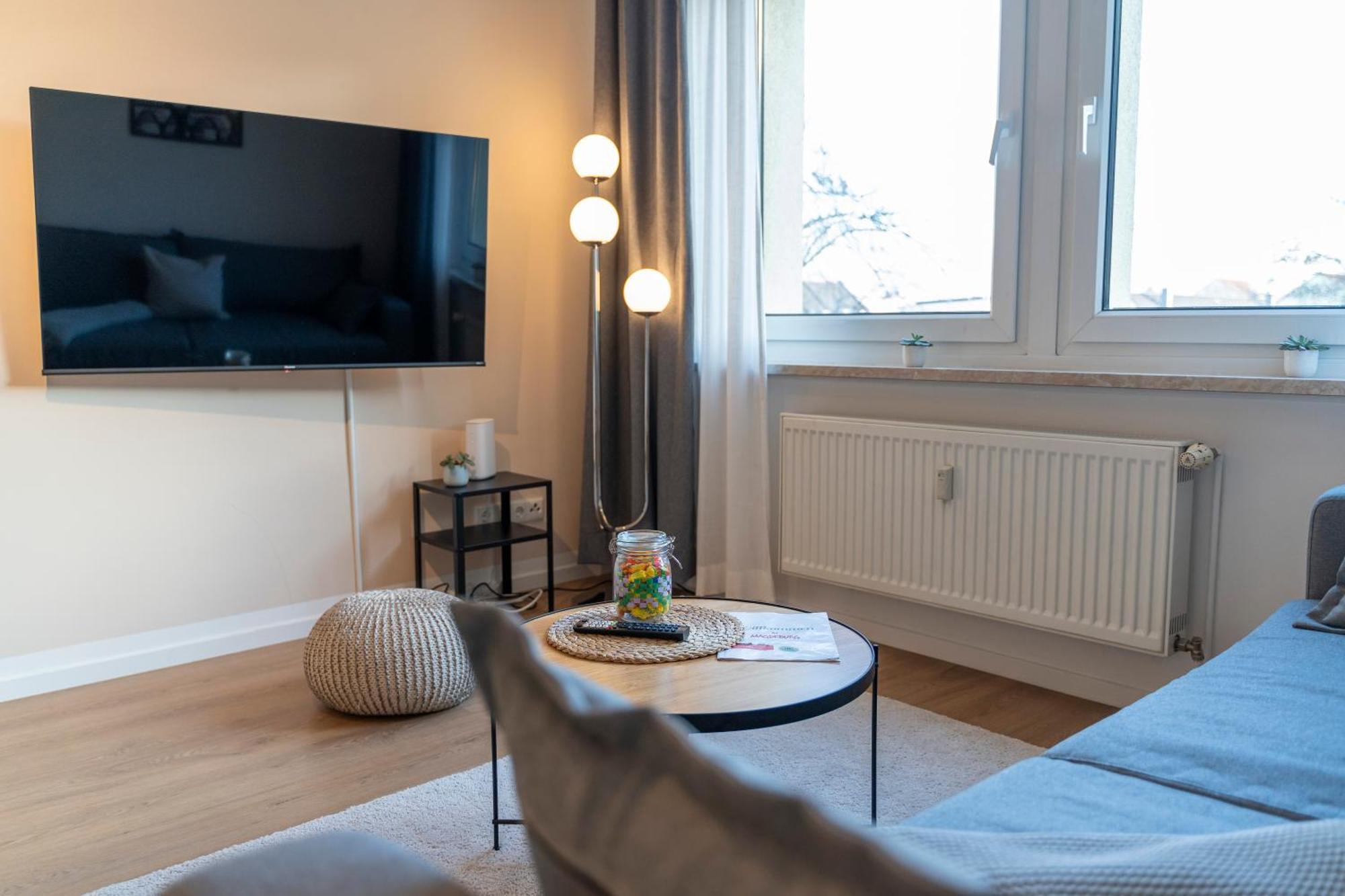 Rr - Stylish Apartment 50Qm - Wifi - Washer - Tv Magdeburg Exterior photo